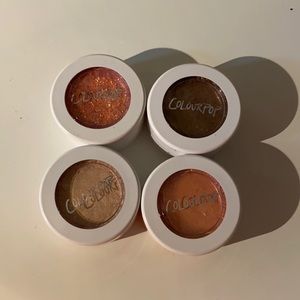 Colourpop super shock eyeshadows bundle